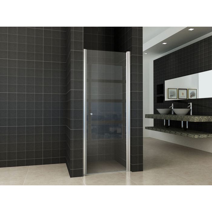 Wiesbaden nisdeur met profiel 700x2000 8mm NANO glas