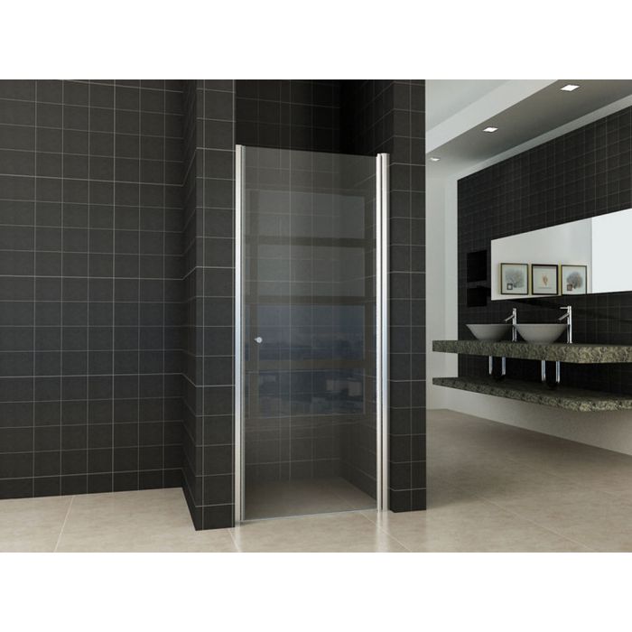 Wiesbaden nisdeur met profiel 800x2000 8mm NANO glas