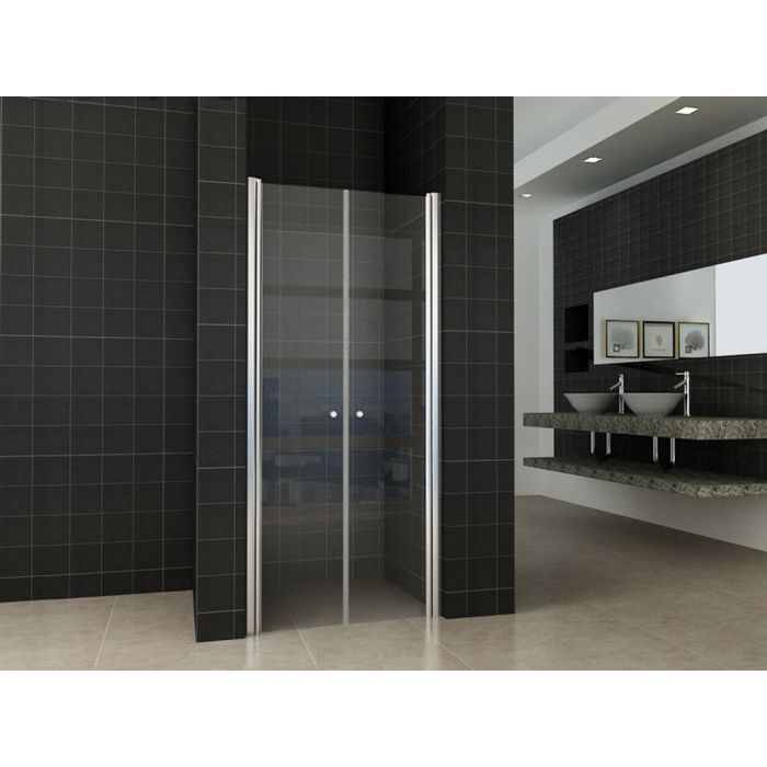 Wiesbaden Pendeldeur in nis 800x2000 6mm NANO glas