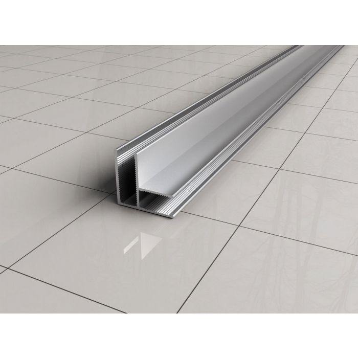 Wiesbaden Hoekprofiel 200cm chroom