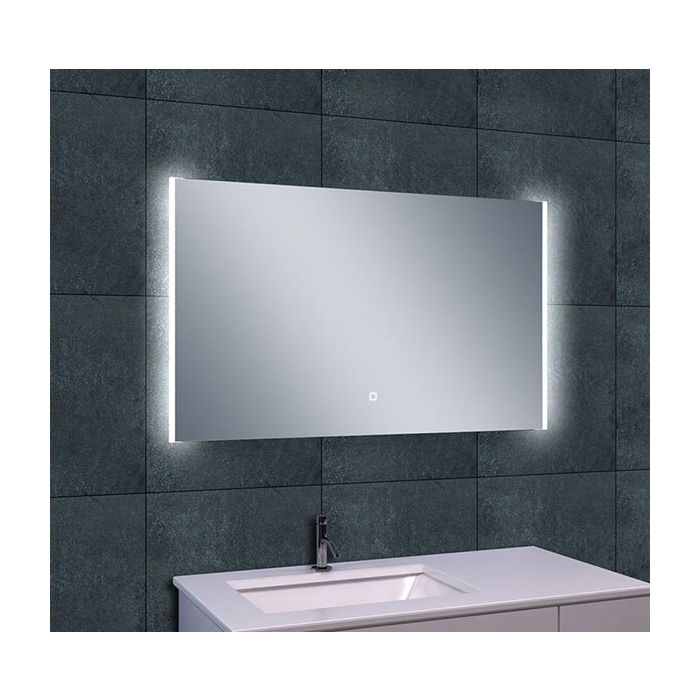 Wiesbaden Duo spiegel rechthoek met LED 102 x 60 cm