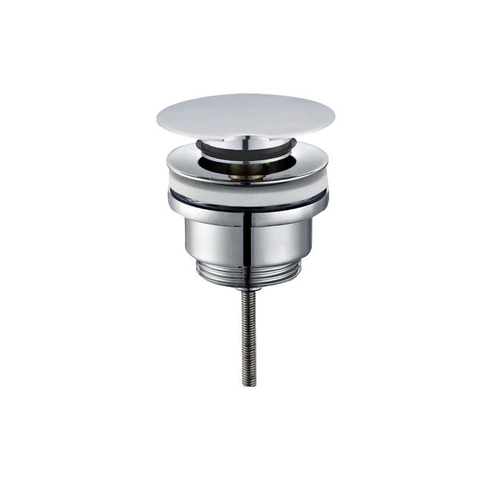 Wiesbaden Caral draaiwaste afvoerplug 5/4" chroom