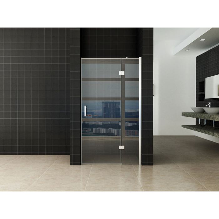 Wiesbaden nis swingdeur + vast paneel 80 (60-20) x 200 NANO