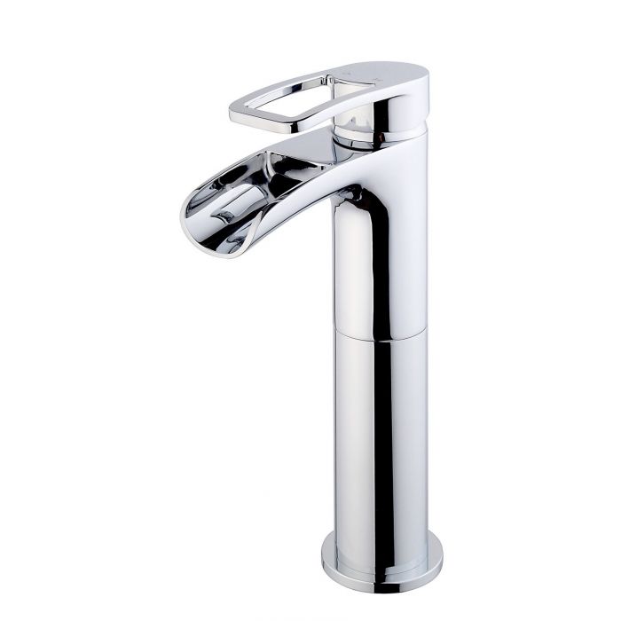 Wiesbaden Alegra HOGE waterval-kraan chroom