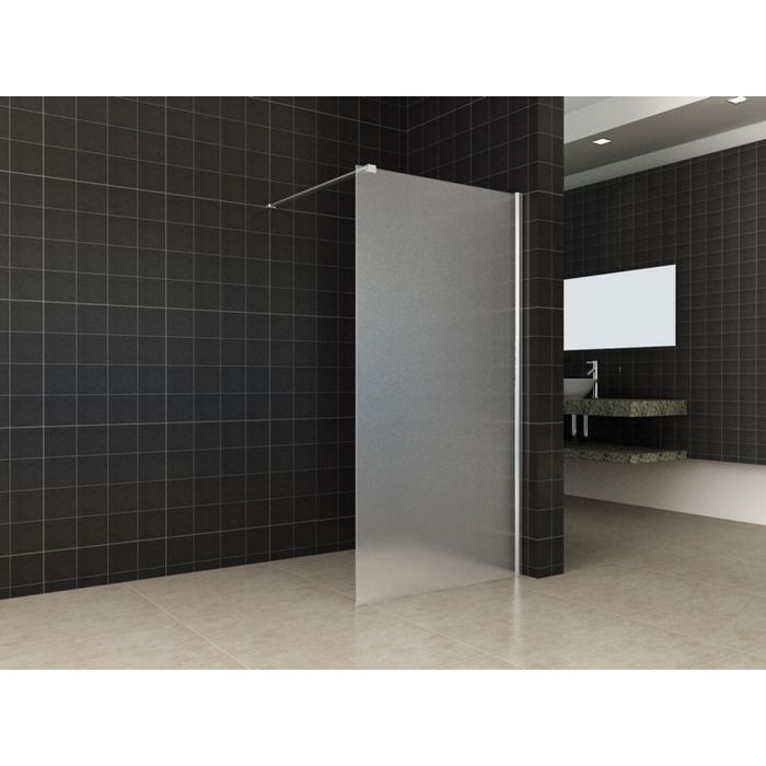 Xellanz inloopdouche+muurprofiel 900x2000 10mm NANO geheel matglas
