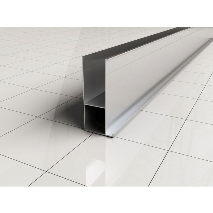 Wiesbaden alu.verbredingsprofiel 3cm x 202cm