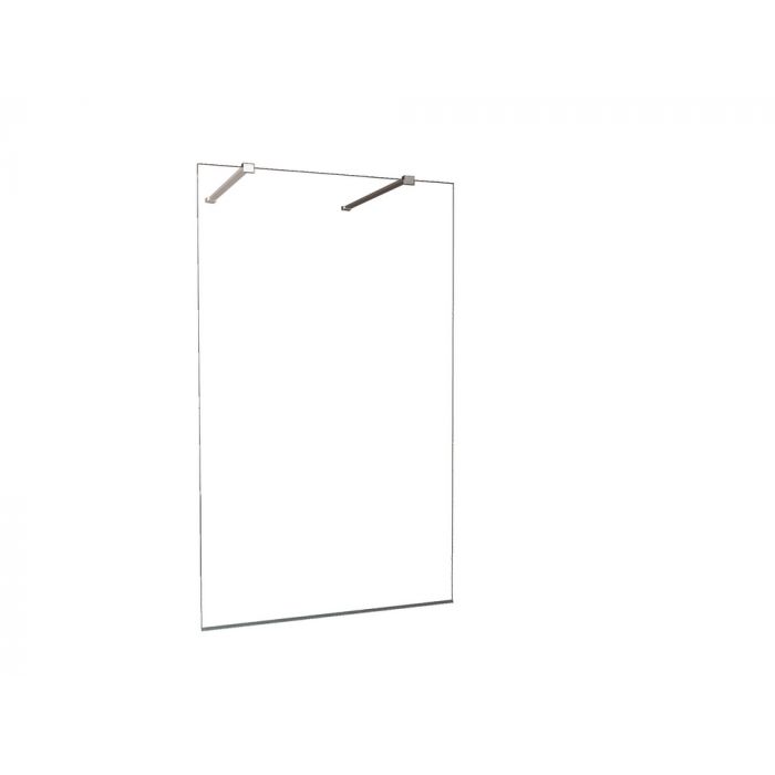 Wiesbaden inloopdouche vrijstaand 1400x2000 8mm NANO glas