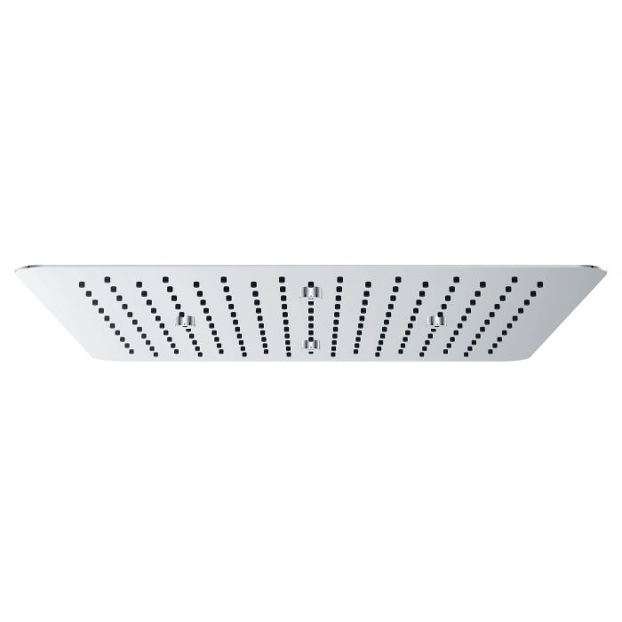 Wiesbaden UFO inbouw-hoofddouche plafond vierkant 50x50x2cm chroom