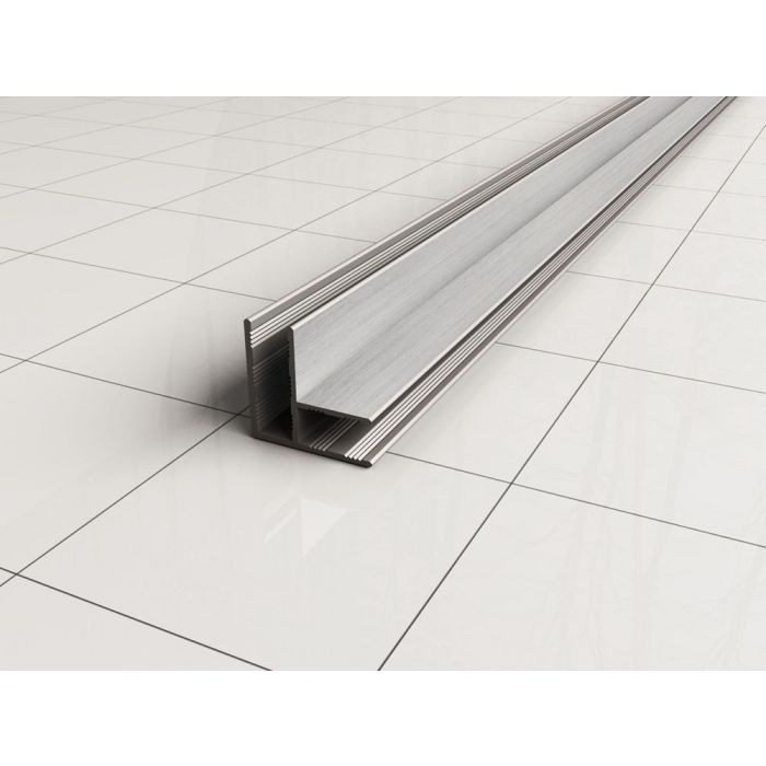  Hoekprofiel 200cm geborsteld staal