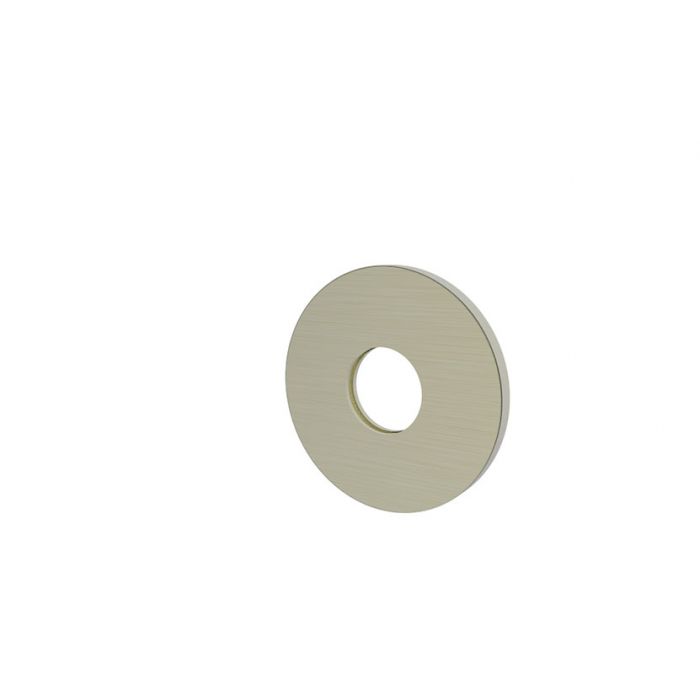 Riko rozet 75mm tbv uitloop 29.4152 geborsteld staal