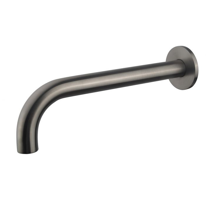 Wiesbaden inbouw-uitloop rond 25cm 1/2''  gunmetal