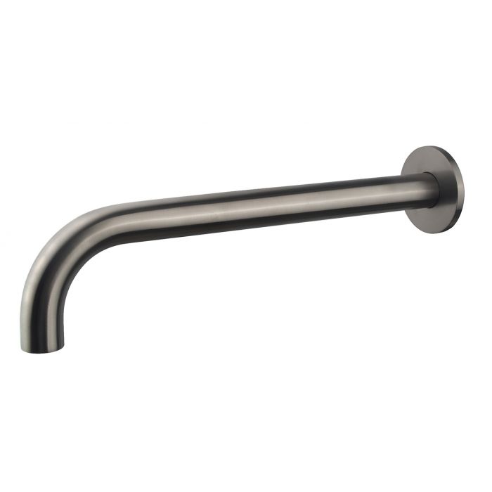 Wiesbaden inbouw-uitloop rond 30cm 1/2''  gunmetal