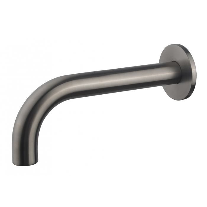 Wiesbaden inbouw-uitloop rond 20cm 1/2" gunmetal