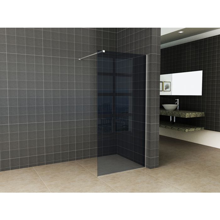 Wiesbaden Slim glasplaat rookglas 1600x2000 8mm nano