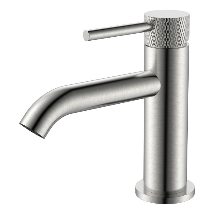 Wiesbaden Ribbd fonteinkraan 1/2" geborsteld staal