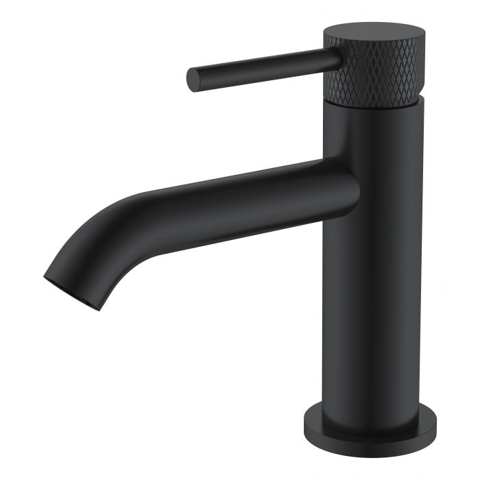Xellanz Ribbd fonteinkraan 1/2" mat zwart