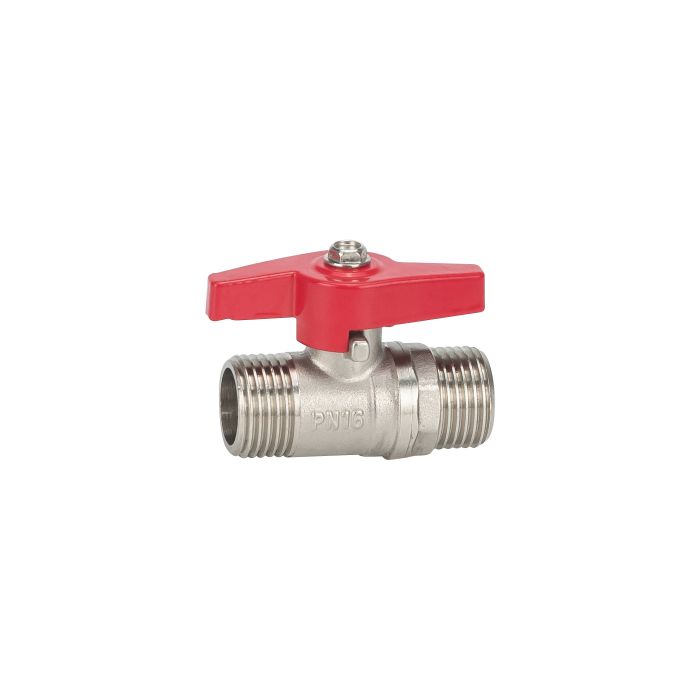 Wiesbaden Akemi Kogelstopkraan met vlindergreep draad 1/2"M