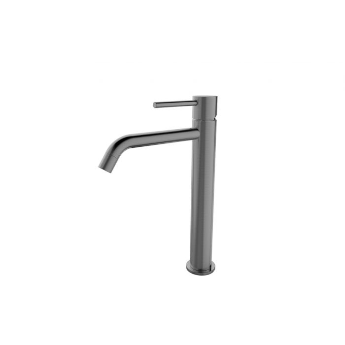 Wiesbaden Style XL hoge wastafelmengkraan gunmetal