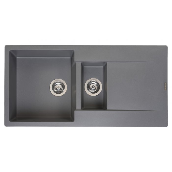 Reginox Amsterdam 15 grey silvery spoelbak