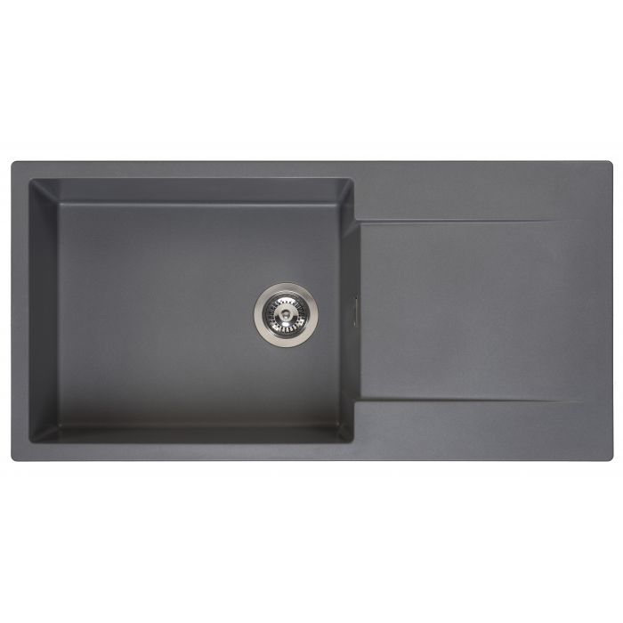 Reginox Amsterdam 540 grey silvery spoelbak