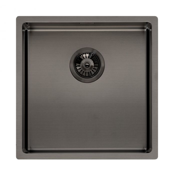 Reginox Miami 40 x 40 Gun Metal spoelbak